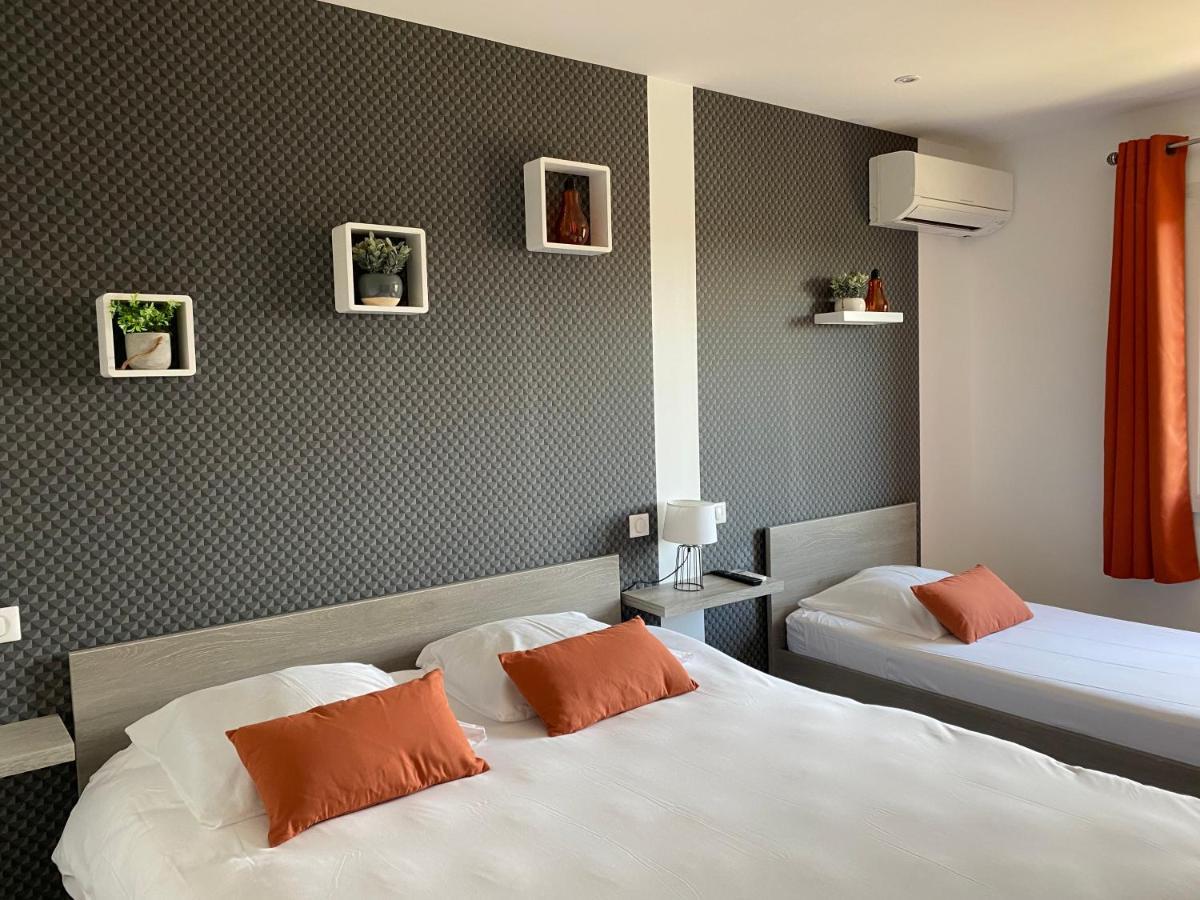 Logis Hotel Restaurant Le Kalliste Hyères Eksteriør bilde