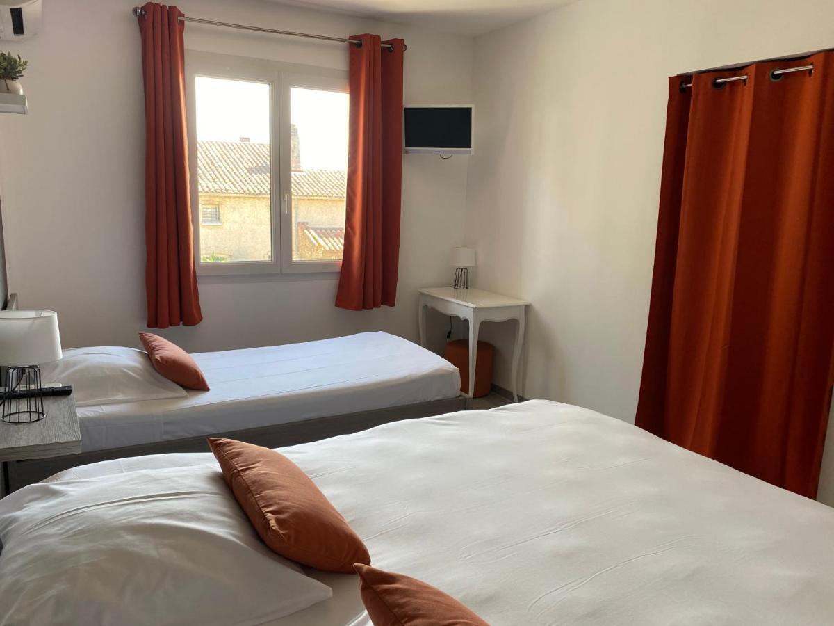 Logis Hotel Restaurant Le Kalliste Hyères Eksteriør bilde