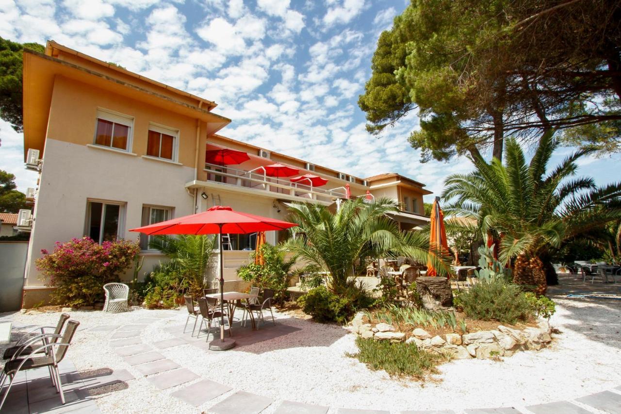 Logis Hotel Restaurant Le Kalliste Hyères Eksteriør bilde