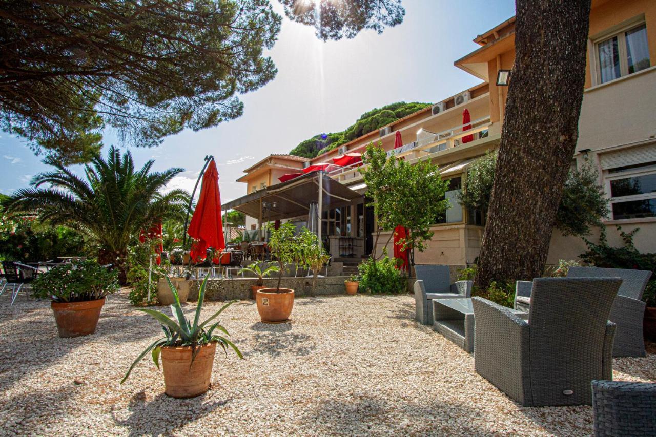 Logis Hotel Restaurant Le Kalliste Hyères Eksteriør bilde